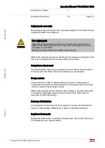 Preview for 15 page of ABB TPL65VA10 Operation Manual