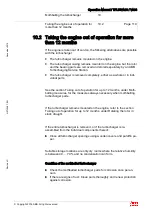 Preview for 121 page of ABB TPL65VA10 Operation Manual