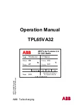 Preview for 1 page of ABB TPL65VA32 Operation Manual