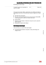 Preview for 122 page of ABB TPL69-A32 Operation Manual