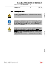 Preview for 110 page of ABB TPL69-A33 Series Operation Manual