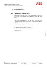 Preview for 45 page of ABB TPR56-F32 Operation Manual