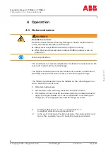 Preview for 35 page of ABB TPR56-F67 Operation Manual