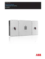 ABB TRIO-50.0-TL-OUTD Product Manual preview