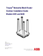 ABB Tropos 6410 Installation Manual preview