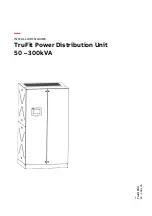 Предварительный просмотр 1 страницы ABB TruFit 50kVA Installation Manual