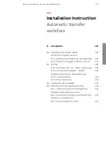 Preview for 123 page of ABB TruONE ATS Installation And Operating Instruction