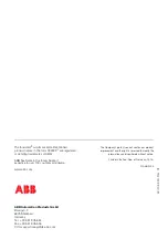 Предварительный просмотр 87 страницы ABB TSHD Installation Instructions Manual