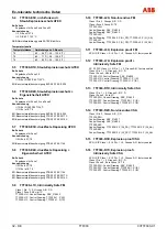 Предварительный просмотр 34 страницы ABB TTF300 Commissioning Instructions