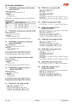 Предварительный просмотр 70 страницы ABB TTF300 Commissioning Instructions