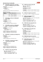 Предварительный просмотр 214 страницы ABB TTF300 Commissioning Instructions