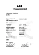 Предварительный просмотр 362 страницы ABB TTF300 Commissioning Instructions