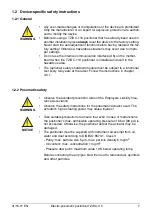 Предварительный просмотр 7 страницы ABB TZIDC-110 Operating Instructions Manual