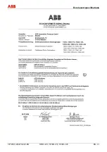 Предварительный просмотр 33 страницы ABB TZIDC-200 Commissioning Instructions