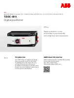ABB TZIDC-200 Manual preview