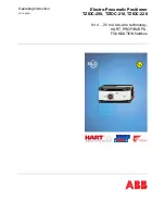 ABB TZIDC-200 Operating Instructions Manual preview