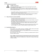 Предварительный просмотр 8 страницы ABB TZIDC-200 Operating Instructions Manual