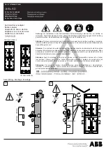 Preview for 1 page of ABB Unifix AD 1STQ003941B0000 Instruction Handbook