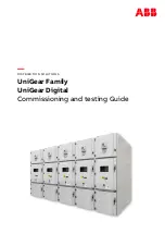 ABB UniGear Digital Commissioning And Testing Manual предпросмотр