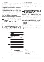 Preview for 4 page of ABB VD4/L Installation And Maintenance Instructions Manual