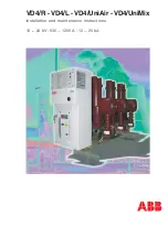 ABB VD4/R Installation And Maintenance Instructions Manual preview