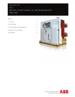 Preview for 1 page of ABB VD4 Series Instruction Manual