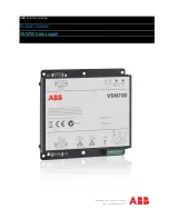 Preview for 1 page of ABB VSN700 Product Manual