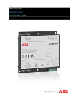 ABB VSN700 Product Manual предпросмотр