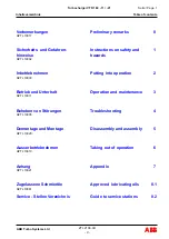 Preview for 3 page of ABB VTR184-11 Operation Manual