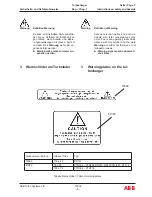 Preview for 23 page of ABB VTR354P11 Operation Manual