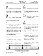 Preview for 137 page of ABB VTR354P11 Operation Manual