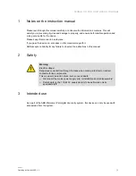 Предварительный просмотр 3 страницы ABB Welcome IP HSM36-GU Operating Instructions Manual