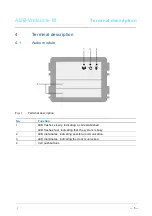 Preview for 6 page of ABB Welcome M 5102 DN Series User Manual