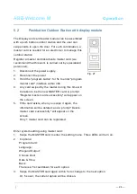 Preview for 25 page of ABB Welcome M 5102 DN Series User Manual