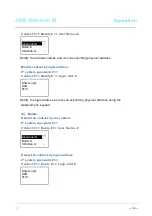 Preview for 35 page of ABB Welcome M 5102 DN Series User Manual