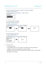 Предварительный просмотр 32 страницы ABB Welcome M M25102 C Series User Manual