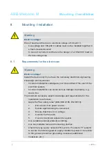 Предварительный просмотр 44 страницы ABB Welcome M M25102 C Series User Manual