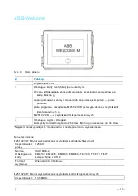 Предварительный просмотр 225 страницы ABB Welcome M M25102 C Series User Manual