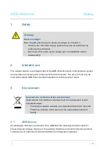 Предварительный просмотр 3 страницы ABB Welcome M21311P1-A Manual