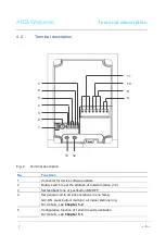 Предварительный просмотр 6 страницы ABB Welcome M21311P1-A Manual