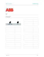 Предварительный просмотр 39 страницы ABB WelcomeTouch 83220-SM 500 Series Manual