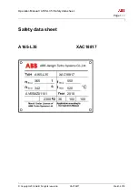 Preview for 27 page of ABB XAC18817 Operation Manual