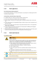 Preview for 22 page of ABB XAC23951 Operation Manual