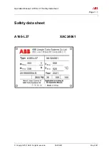 Preview for 29 page of ABB XAC24061 Operation Manual