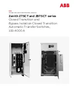 Preview for 1 page of ABB Zenith MX250 Operation And Maintenance Manual