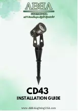 ABBA CD43 Installation Manual предпросмотр