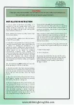 Предварительный просмотр 3 страницы ABBA CD43 Installation Manual