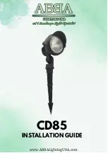 ABBA CD85 Installation Manual preview