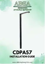 ABBA CDPA57 Installation Manual preview