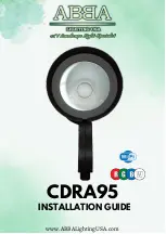 Предварительный просмотр 1 страницы ABBA CDRA95 Installation Manual